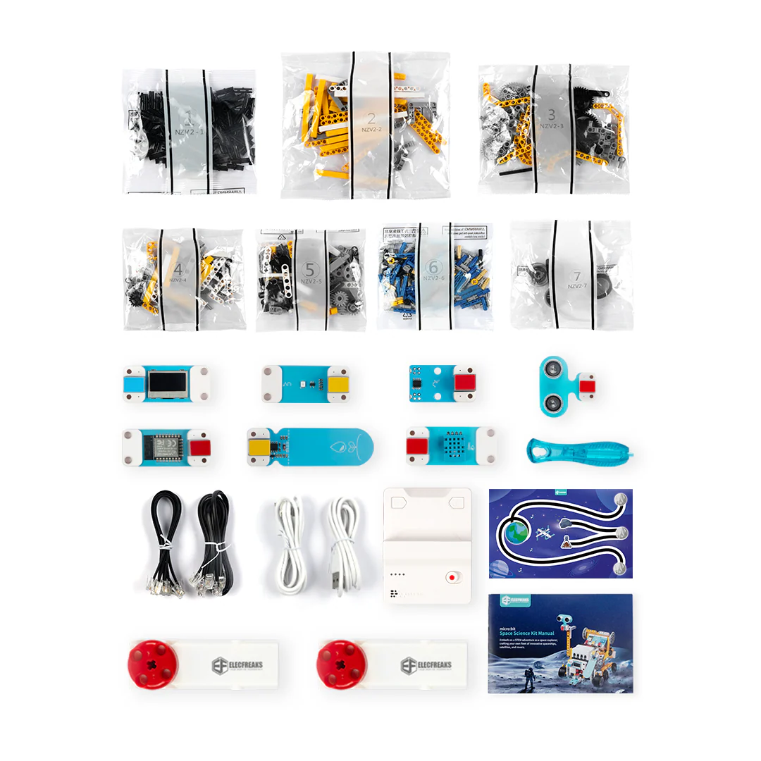 Space Science Kit mission map